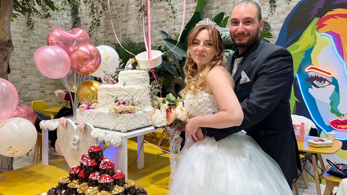 Lucia Renna e Davide Buonauro festeggiano il matrimonio al Fiordaliso