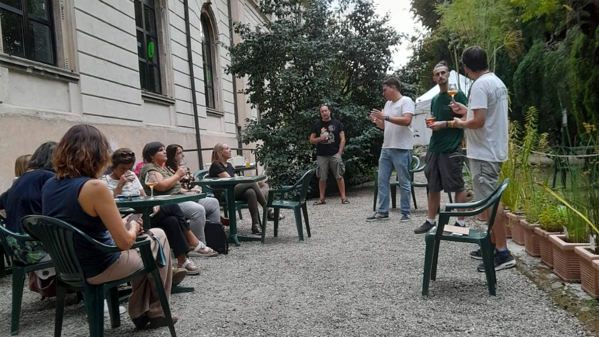 Una degustazione all'Orto botanico 