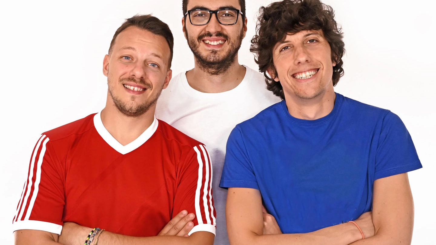Da sinistra Alessandro Trolli, detto “Rollo“, Alessandro Iraci e Michele Negroni
