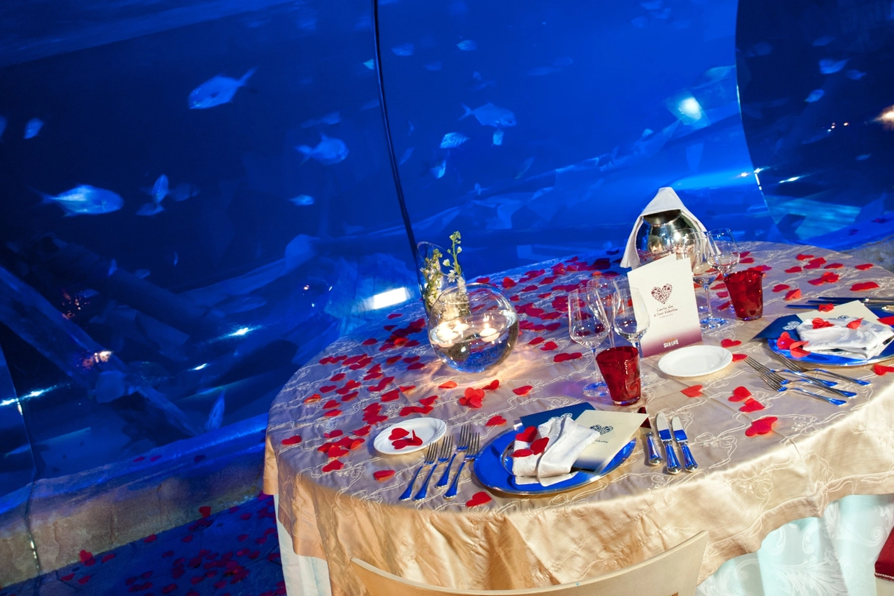 San Valentino all'acquario di Gardaland