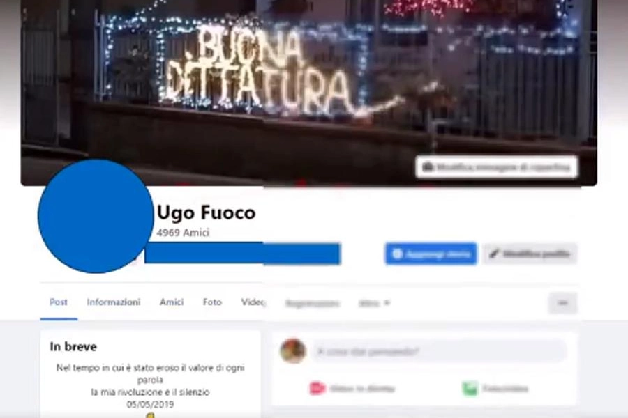 Pagina facebook "Ugo Fuoco"