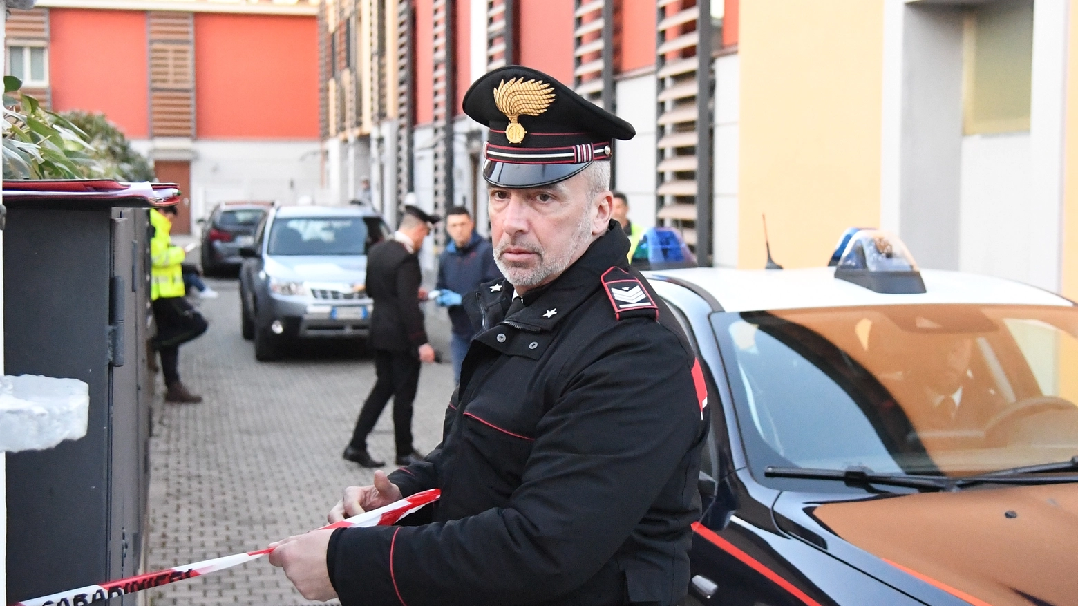 Rilievi dei carabinieri