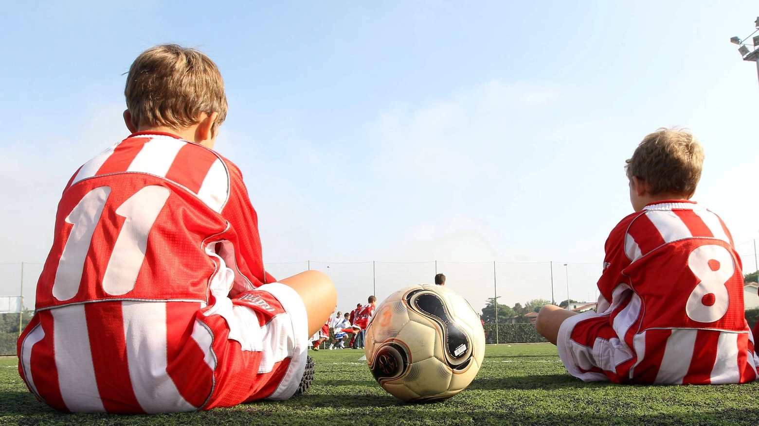 Baby calciatori (archivio)