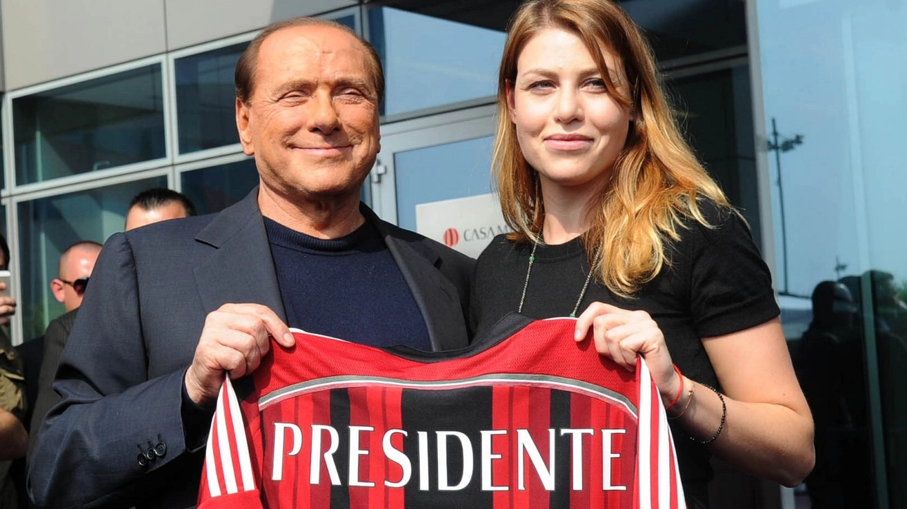 Silvio Berlusconi con la figlia Barbara