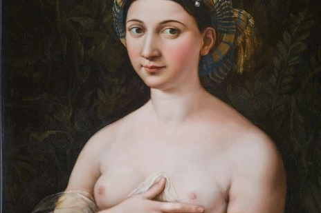 Una delle opere della mostra alla Gamec