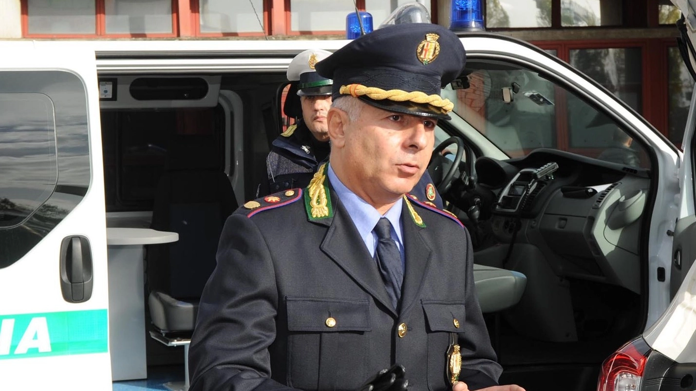 Il comandante della polizia locale Lorenzo Mastrangelo