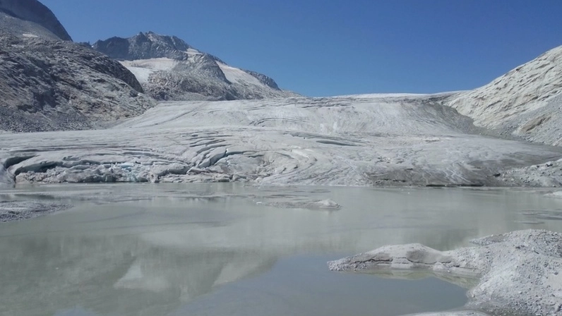 Il ghiacciaio dell'Adamello