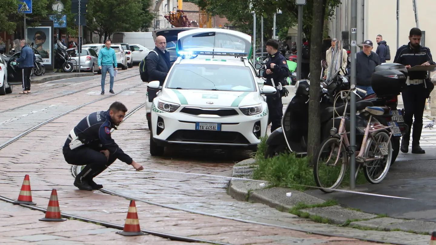 I rilievi della polizia locale I rilievi della polizia locale