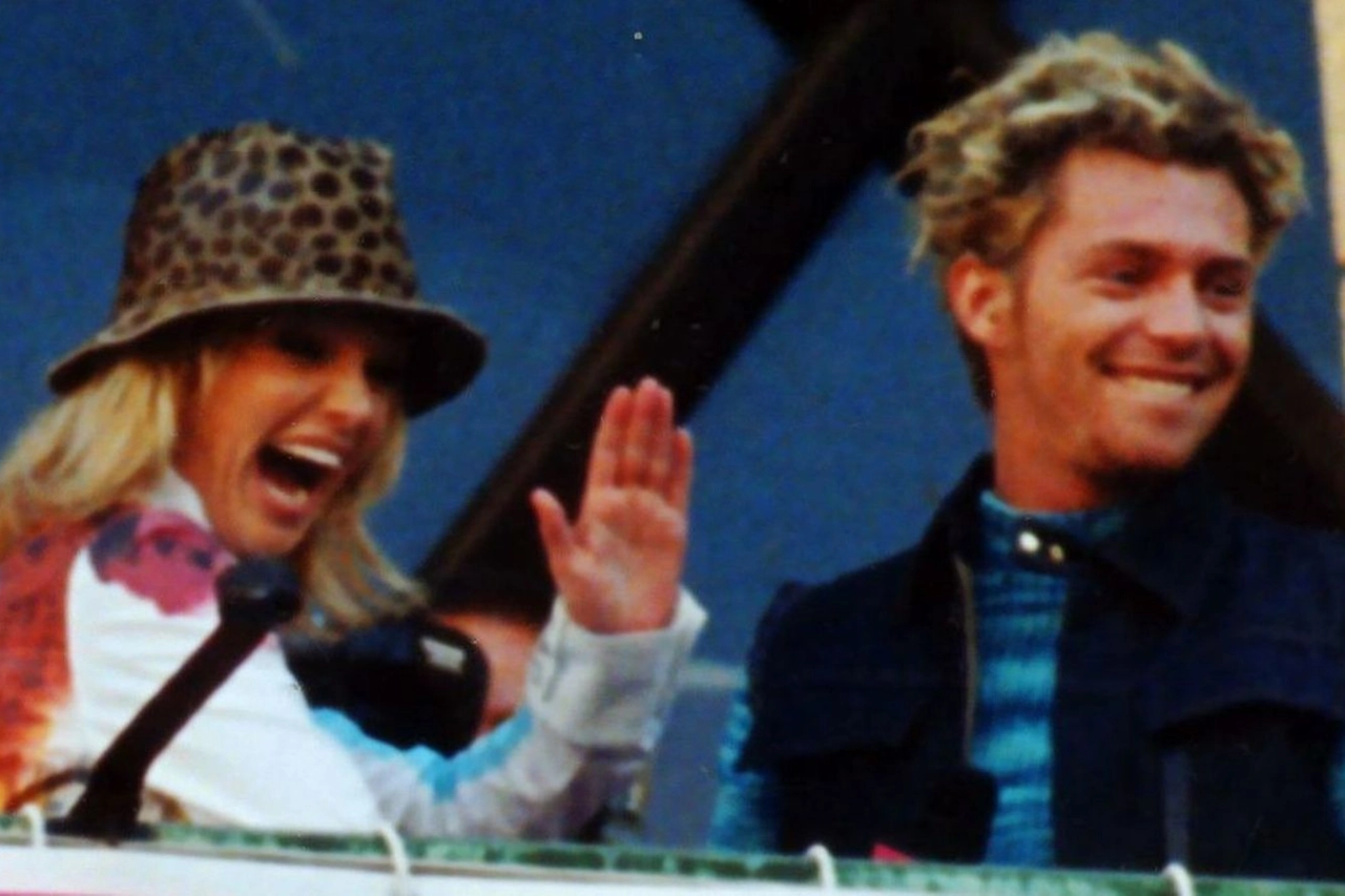 Marco Maccarini con Britney Spears ai tempi di Mtv
