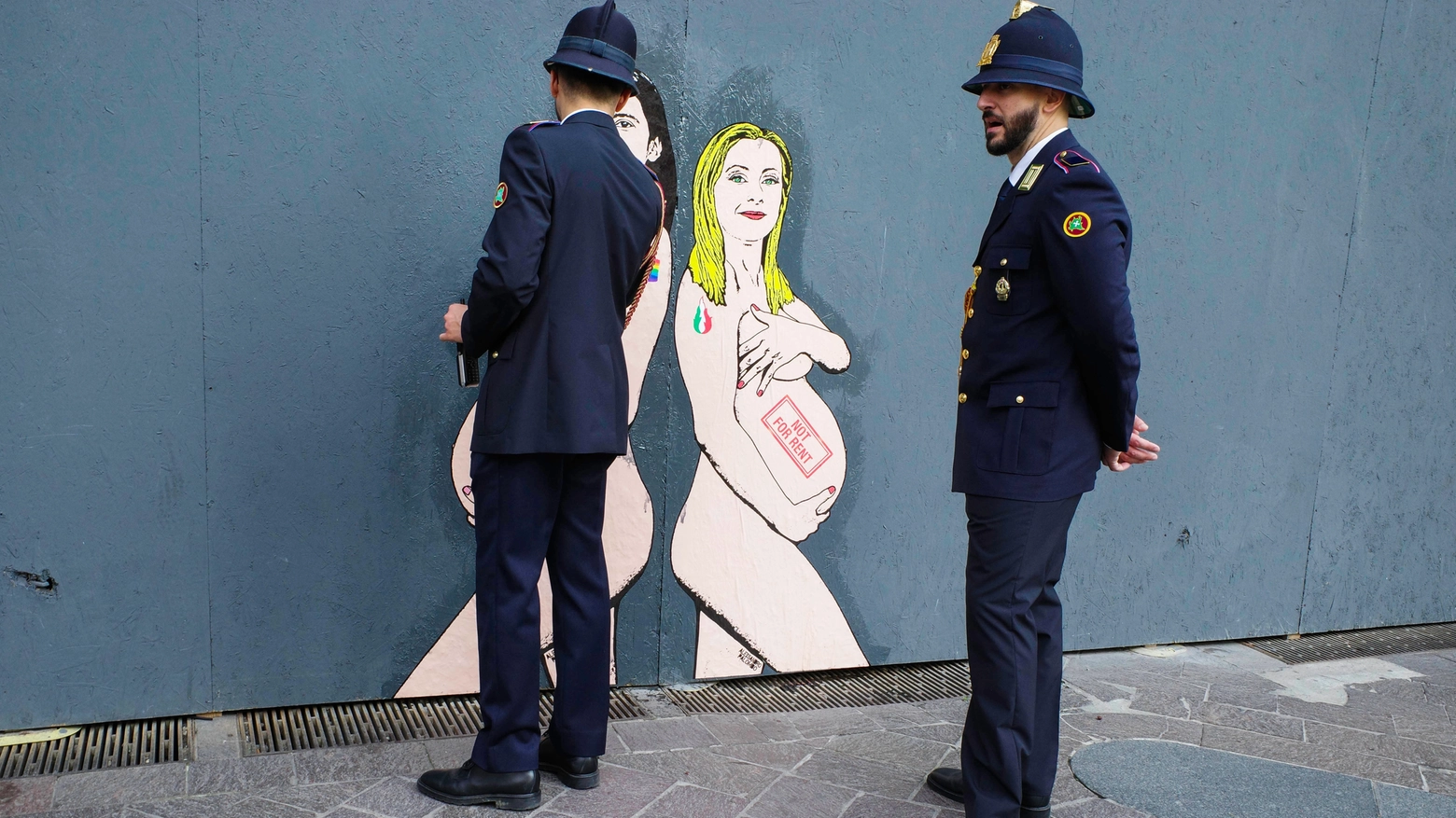 Il comune di Milano ha richiesto la rimozione del ultima opera di Alexsandro Palombo