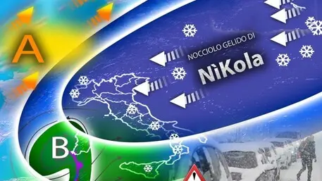 In arrivo i giorni più freddi dell'anno In arrivo i giorni più freddi dell'anno