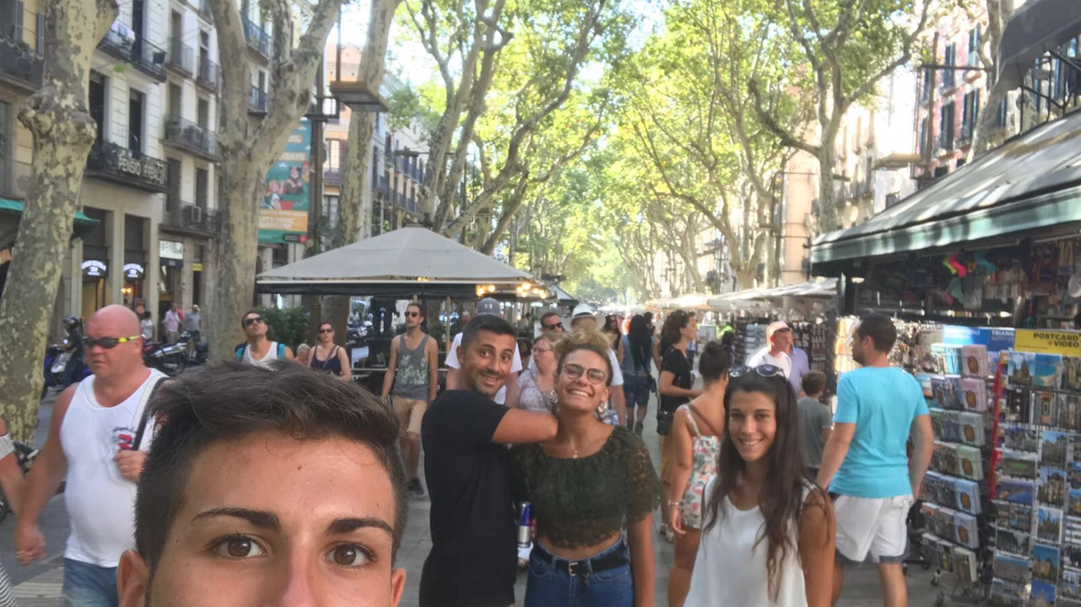 I ragazzi di Busto Garolfo a Barcellona