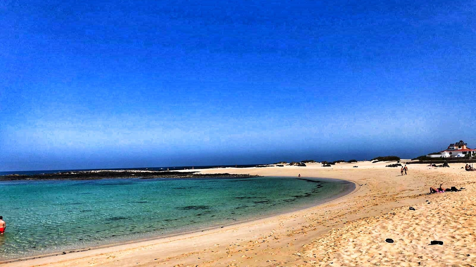 Una spiaggia di Fuerteventura
