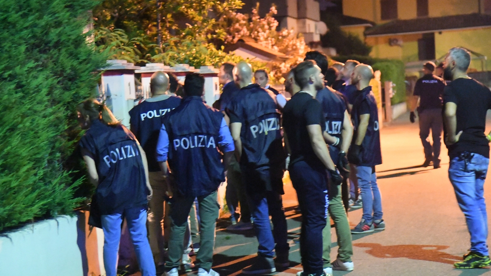 'Ndrangheta, blitz della polizia (foto Schicchi)