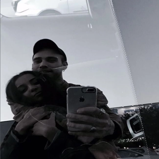 Jiuliana Ghedini e Mr Rain (Foto Instagram)