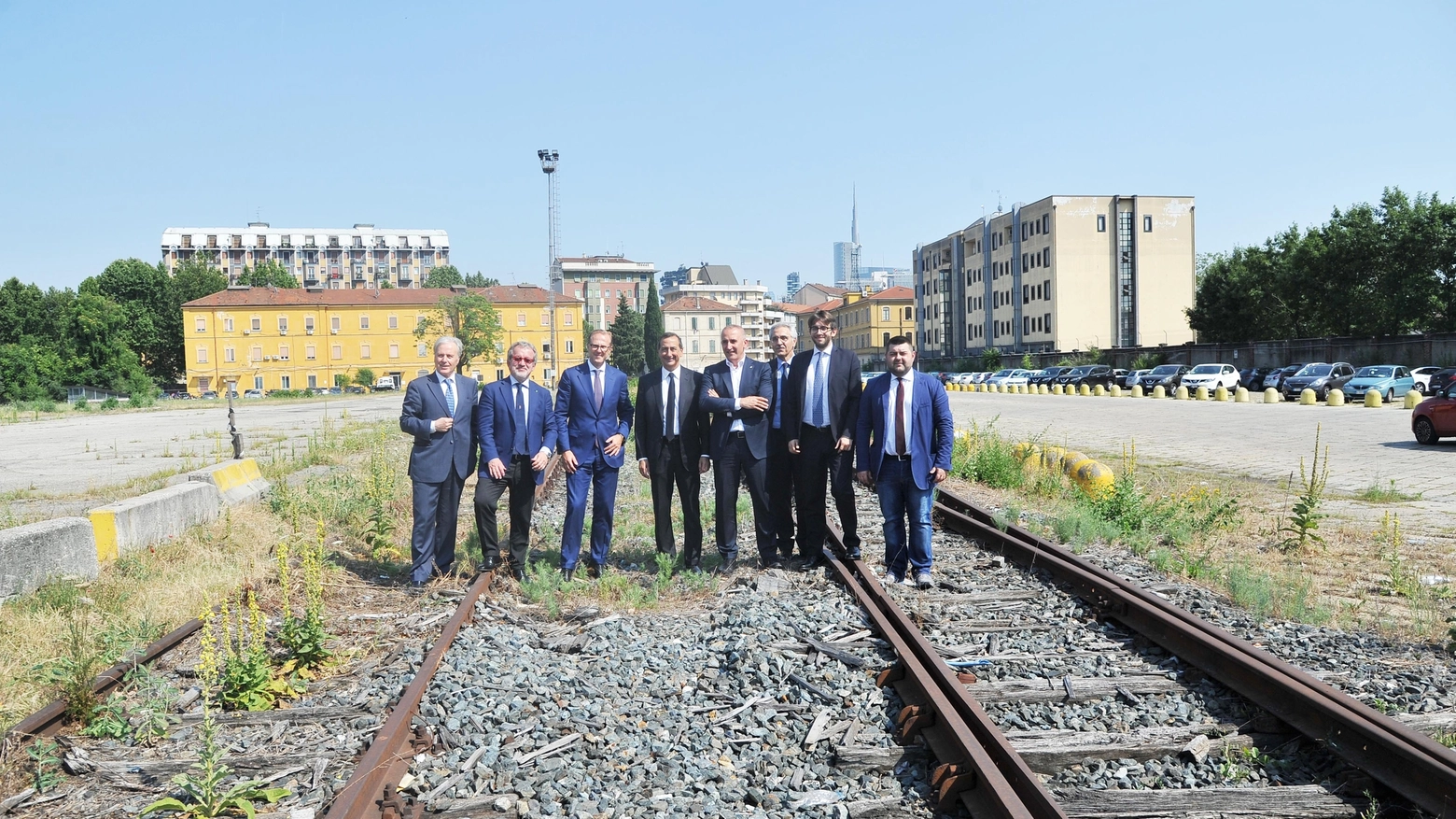 Scali ferroviari, il giorno della firma dell'accordo di programma (Newpress)