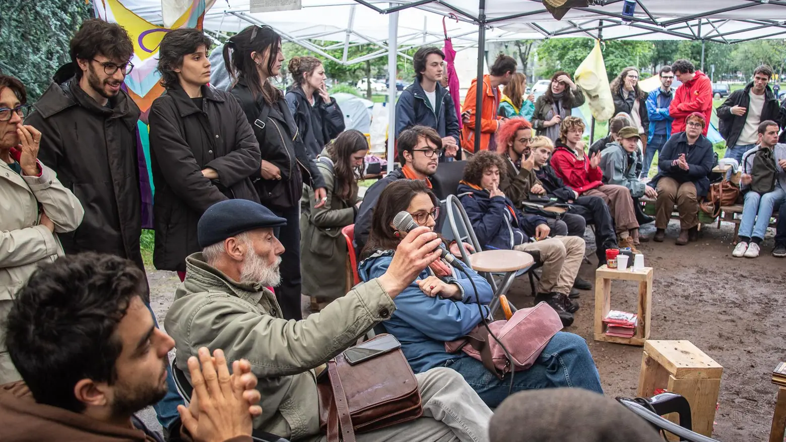 Piazza Leonardo è un simbolo  "Abbiamo il diritto-dovere di restare"