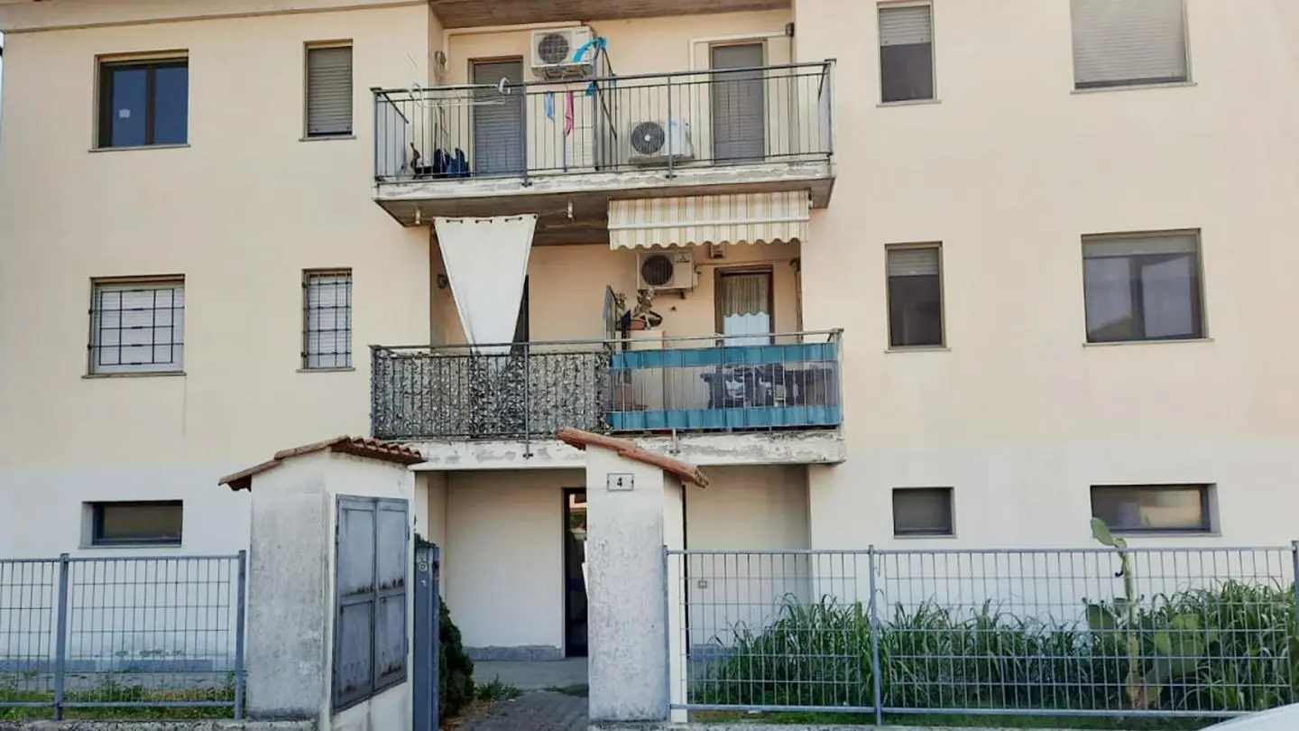 La casa dove è stato trovato il cadavere La casa dove è stato trovato il cadavere