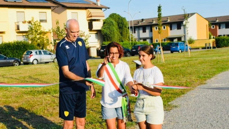 Inaugurazione per il nuovo parco Inaugurazione per il nuovo parco
