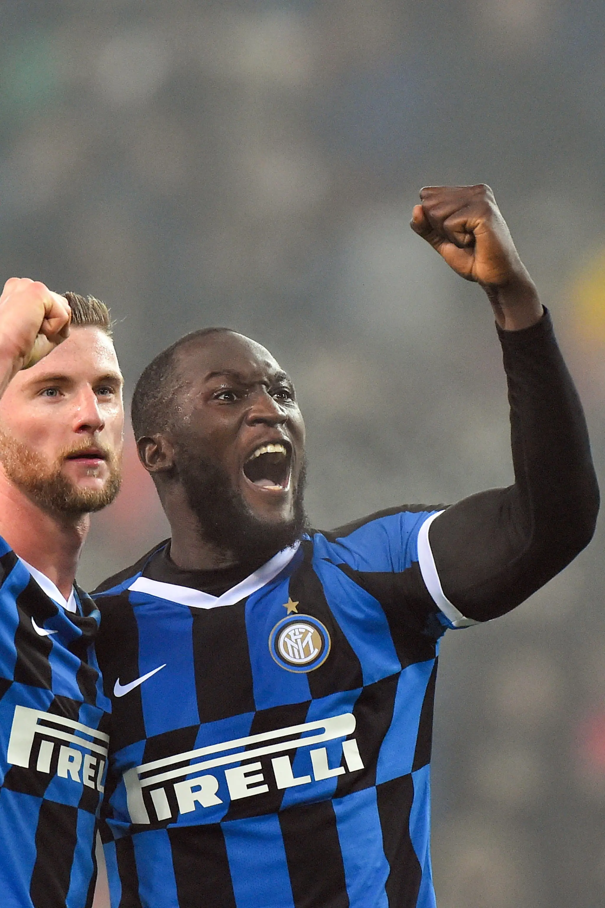 L'Inter sbanca Udine: doppietta di Lukaku