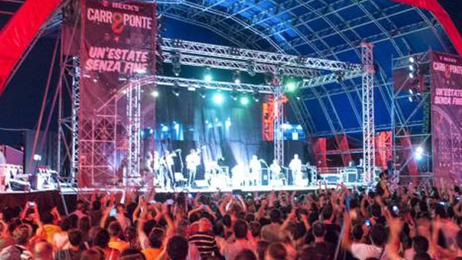 Il palco del Carroponte