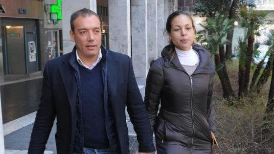 Ruby e l’ex fidanzato Luca Risso Entrambi sono imputati nel processo milanese