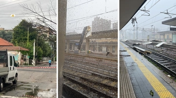 Maltempo Lombardia, immagini dal nubifragio