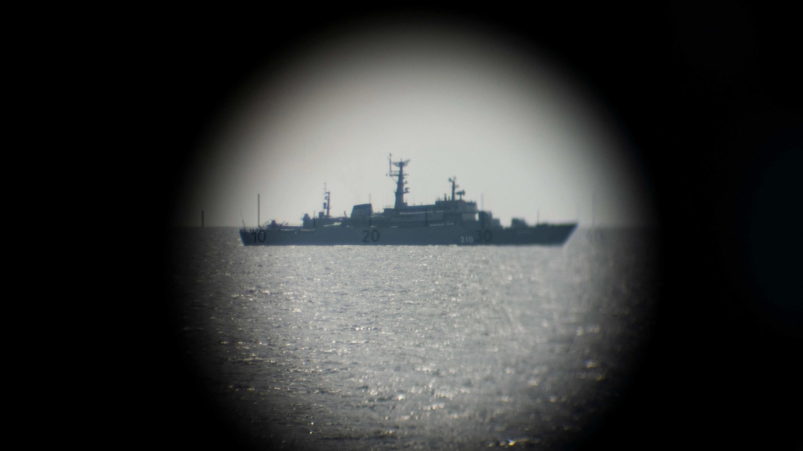 Una nave russa (foto Ansa)