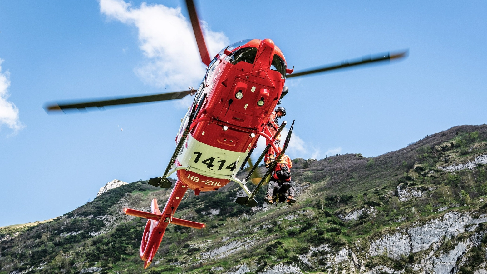 L'anziano fungiatt è stato soccorso dalla Rega L'anziano fungiatt è stato soccorso dalla Rega