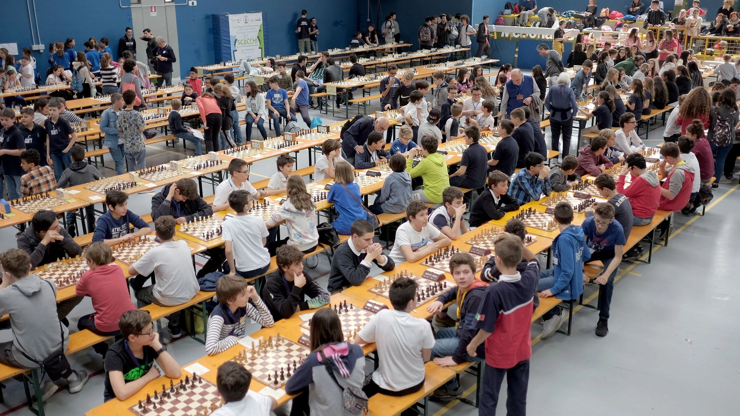 Il palasport ha da poco ospitato i campionati di scacchi con un migliaio di partecipanti