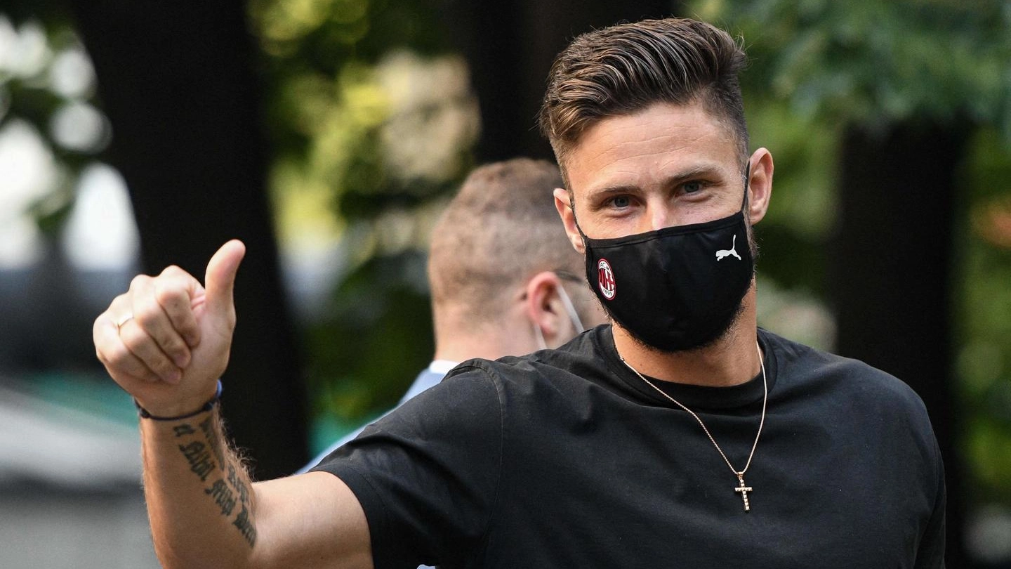 Olivier Giroud, nuovo attaccante del Milan