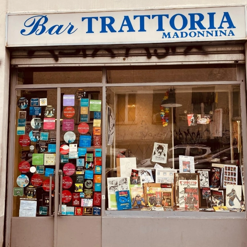 L'ingresso della Madonnina, in via Gentilino