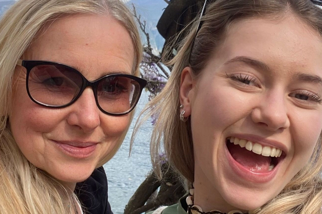 Chiara Lindl e mamma Irene