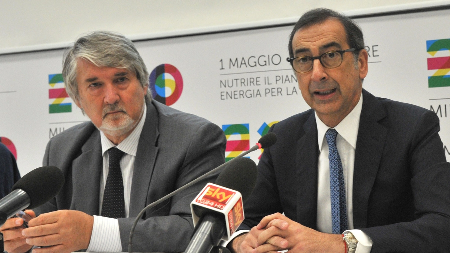 Il Ministro Giuliano Poletti e Giuseppe Sala
