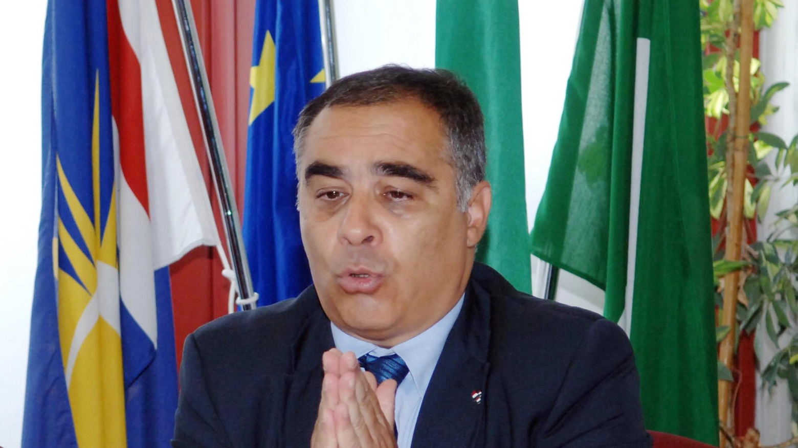 L'ex sindaco di Pioltello Antonello Concas (Newpress)