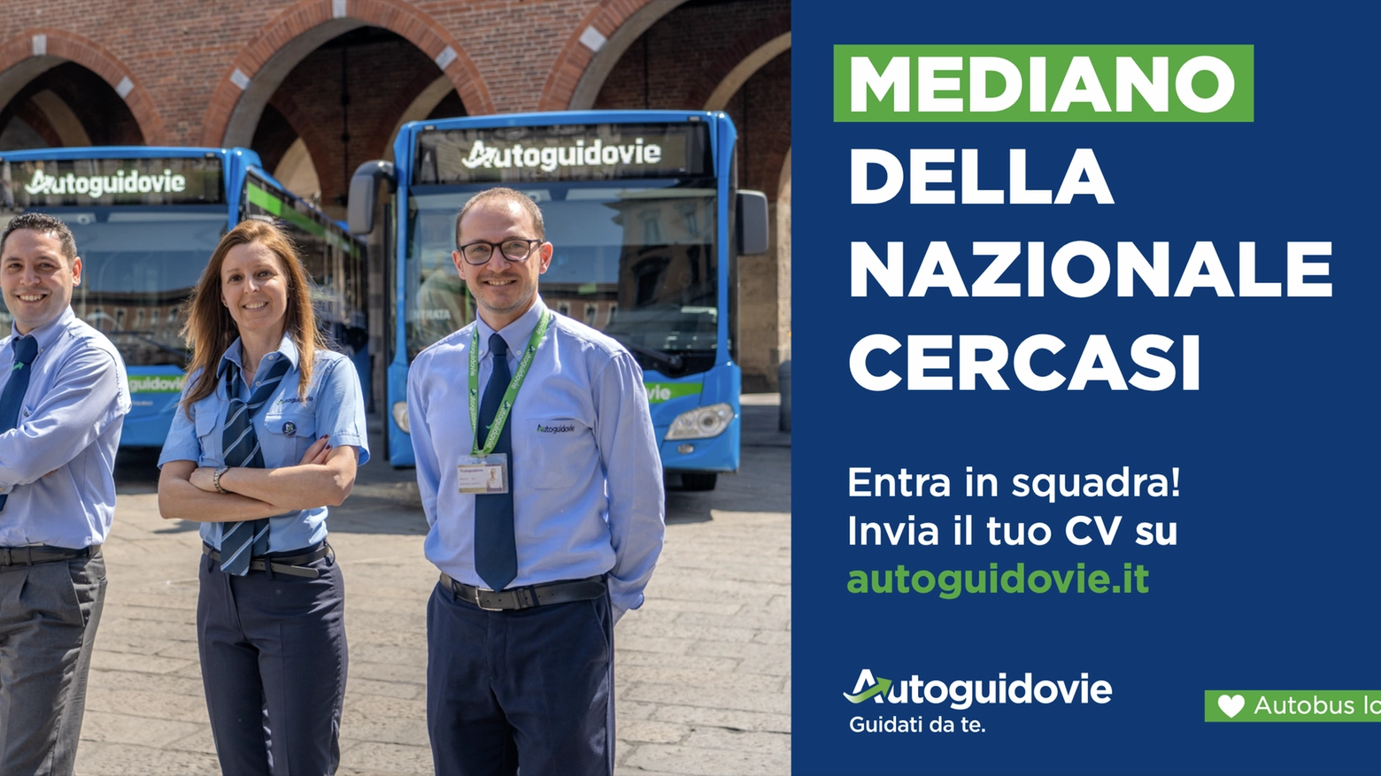Autoguidovie cerca 60 autisti da assumere: stipendi, benefit, sedi di lavoro