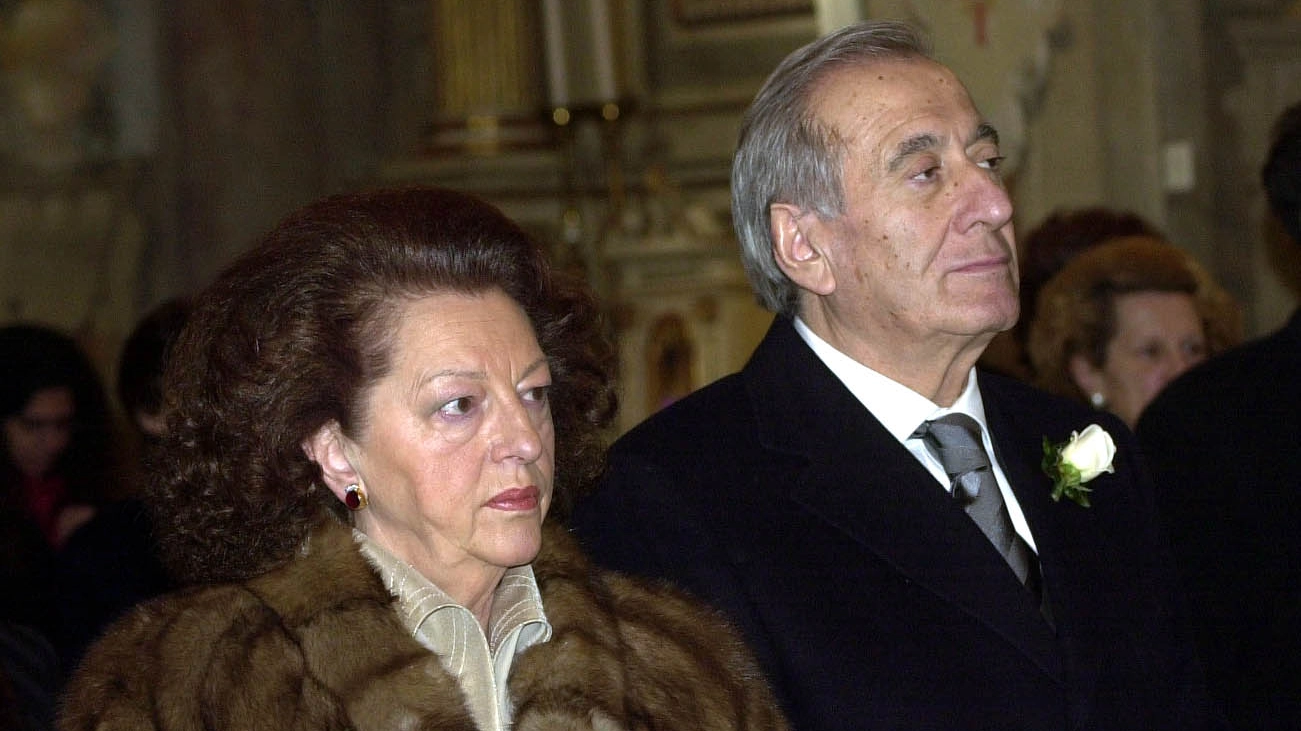 L'imprenditore Giuseppe Soffiantini con la moglie