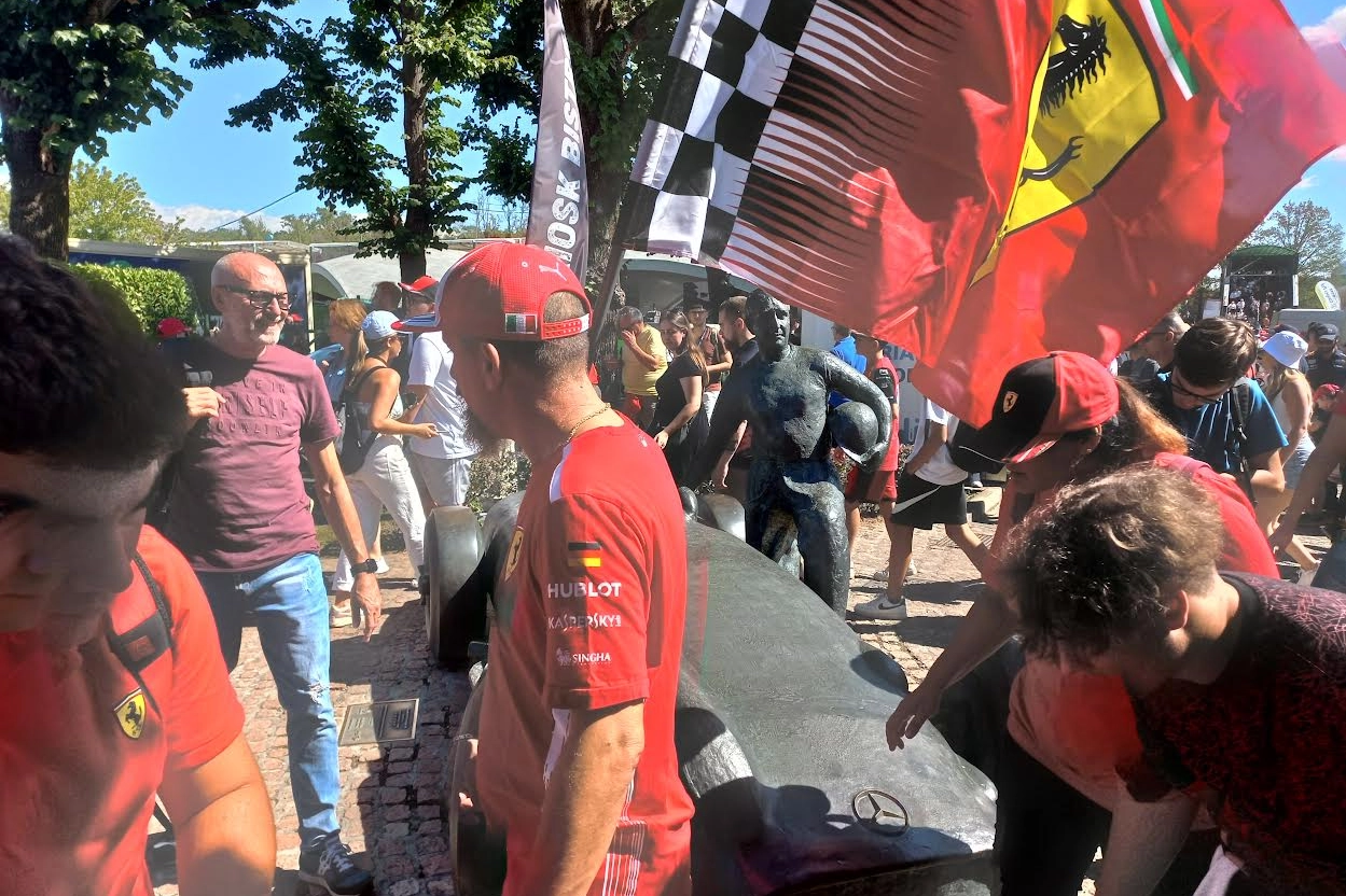Tifosi arrivati a Monza