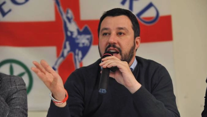 Il leader della Lega Nord rilancia un articolo con il titolo: "Salvini si dice cattolico. Purtroppo. A proposito di Papa Francesco e di accoglienza degli immigrati'