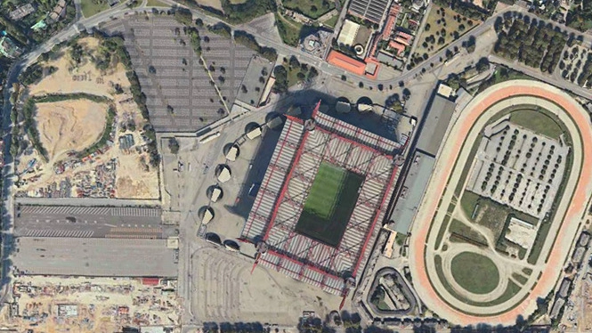 Il rendering del progetto del nuovo stadio di San Siro 