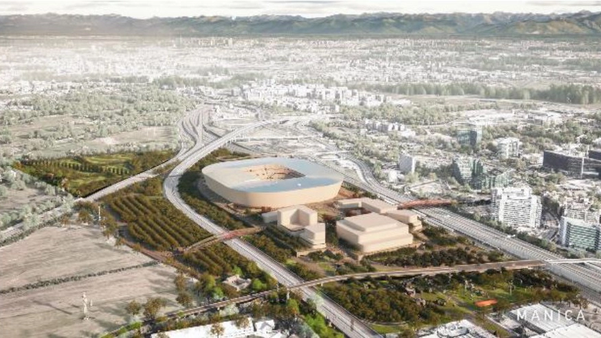 Il progetto dello stadio del Milan a San Donato Il progetto dello stadio del Milan a San Donato