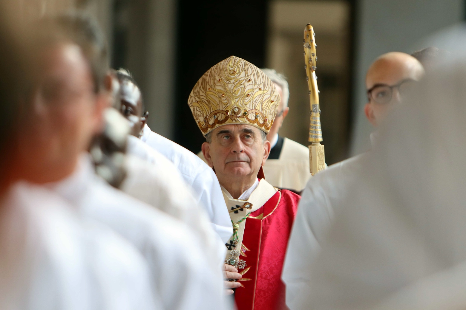 L'arcivescovo, monsignor Mario Delpini