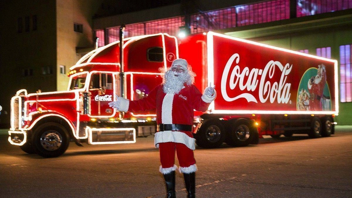 Il camion del Natale Coca-Cola (immagine di repertorio)