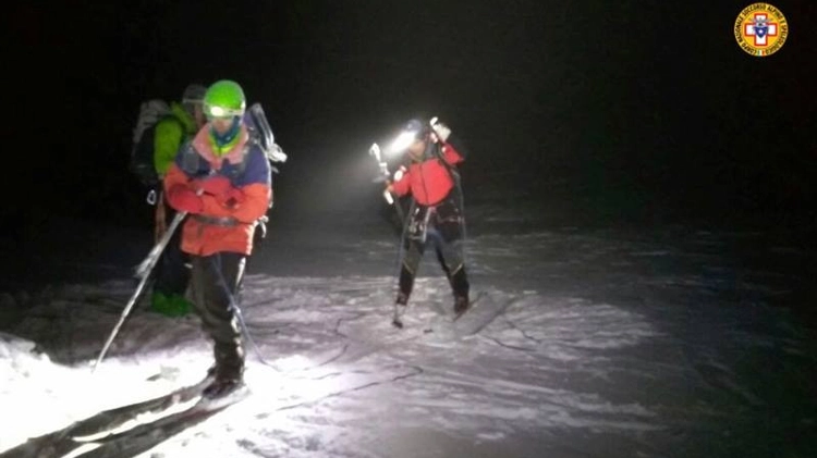 I soccorritori del Soccorso alpino