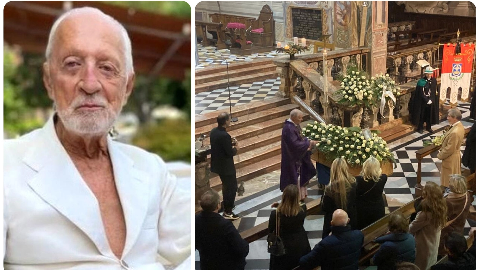 I funerali di Lorenzo Riva