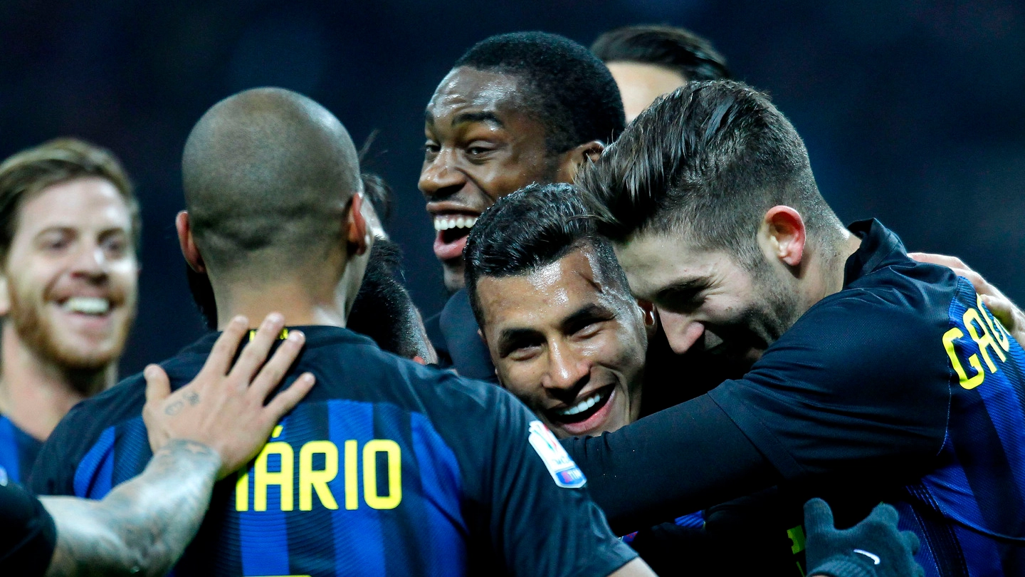 L'esultanza dell'Inter, ma che suspance con il Bologna