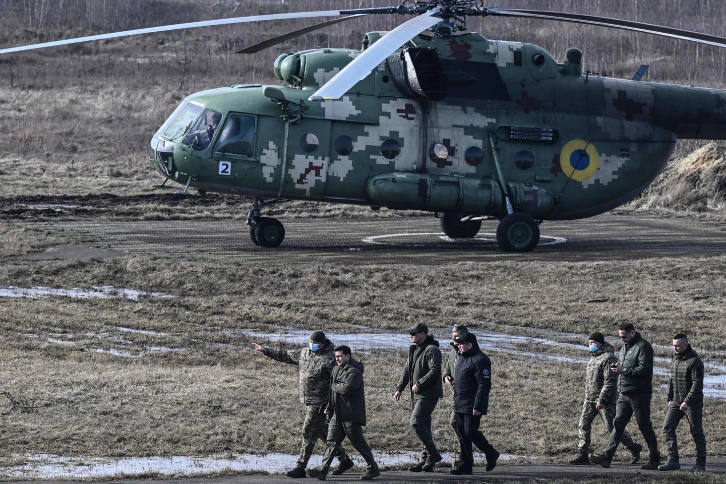 Movimenti di truppe aviotrasportate in Ucraina
