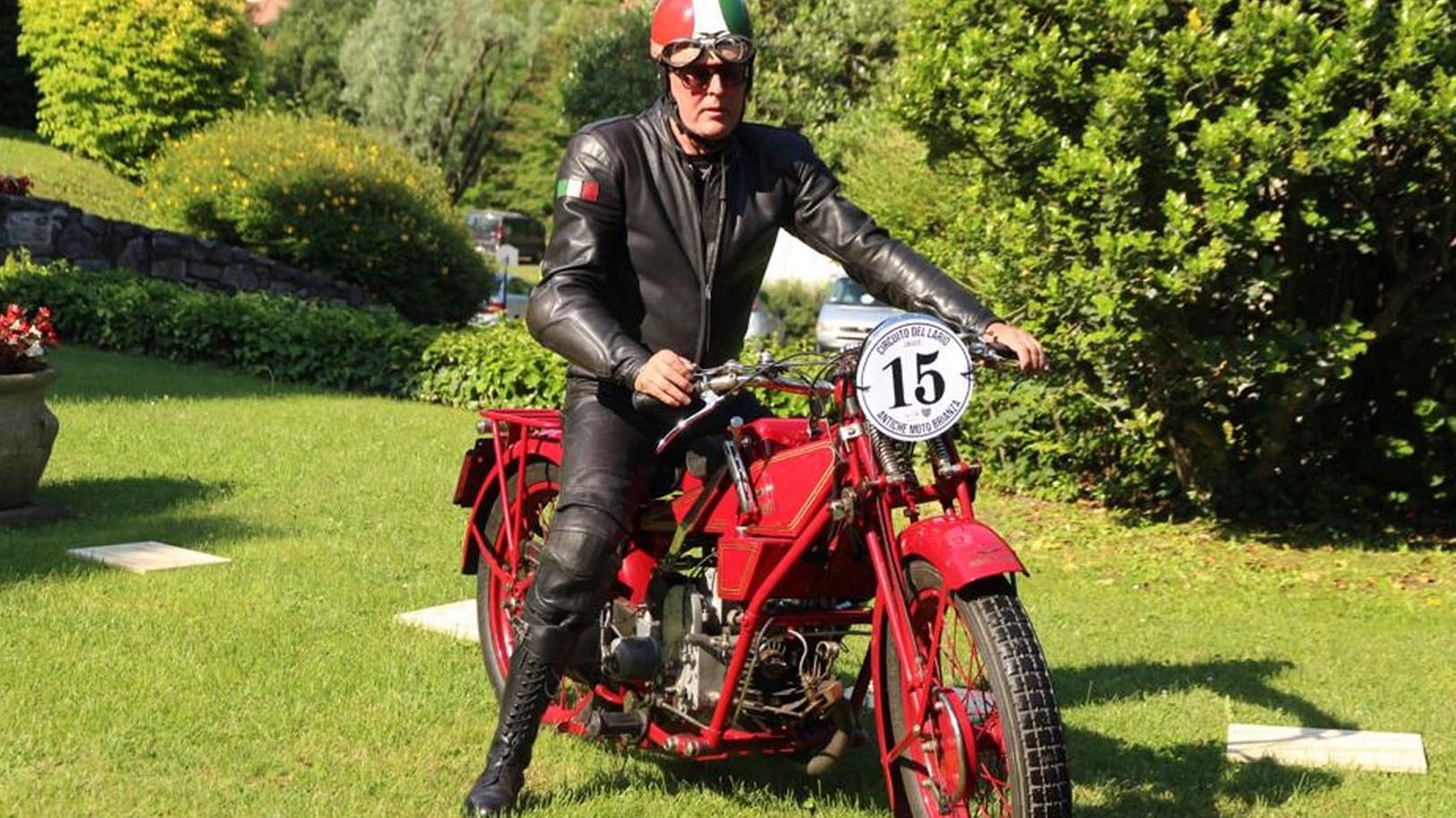 Dal Belgio sulla Guzzi sport 14  grazie anche al "doctor Casati"