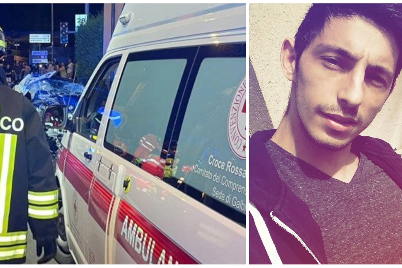L'intervento dei soccorritori e la vittima, Nino Ingallina