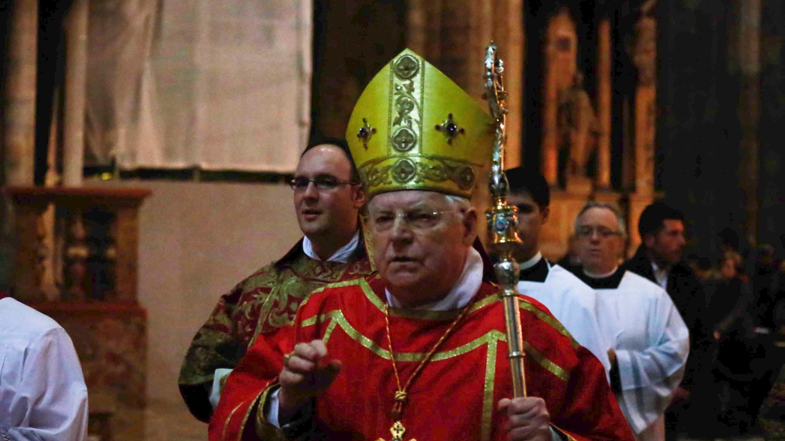 Il cardinale Angelo Scola